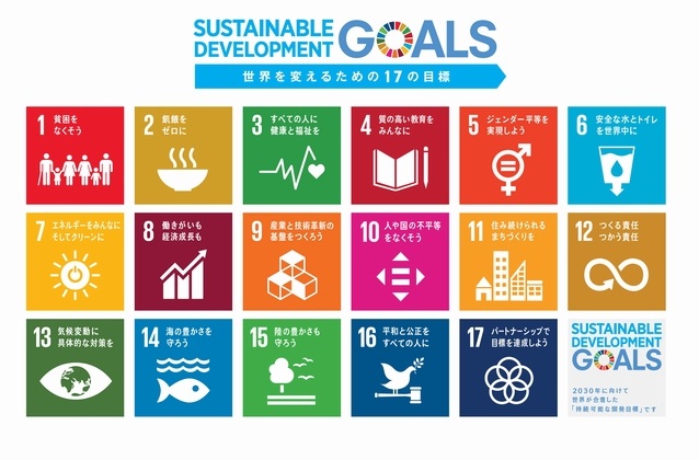 SDGsロゴ(国連グローバル・コンパクト)